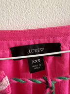 J Crew embroidered kaftan