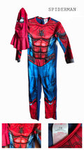 Spiderman costume 7-8Y