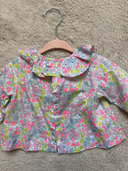Jacadi blouse with Liberty print