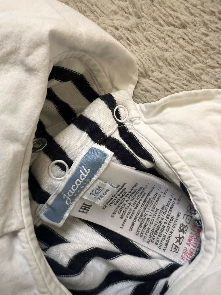 Jacadi striped baby top