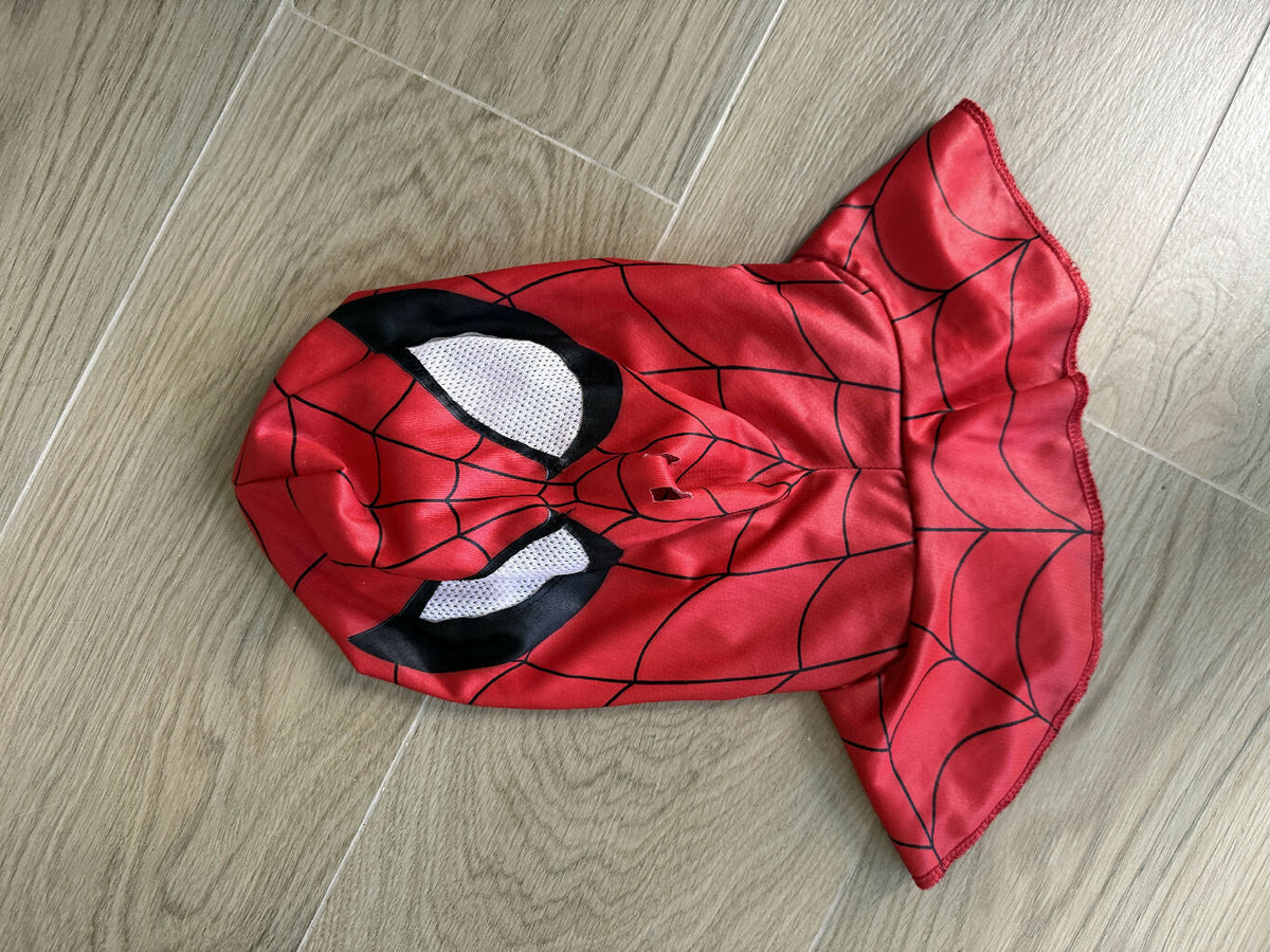 Spider-Man padded muscle costume Age 7 to 8