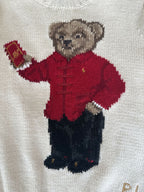 Polo Ralph Lauren Bear Sweater NWT kids size 7