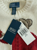 Polo Ralph Lauren Bear Sweater NWT kids size 7