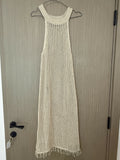 Crochet Knit Maxi Dress Cover Up