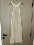 Crochet Knit Maxi Dress Cover Up