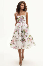 Milla Spagetti Strap Floral MIDI Dress