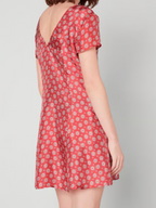 American Vintage Short printed a-line dress josette