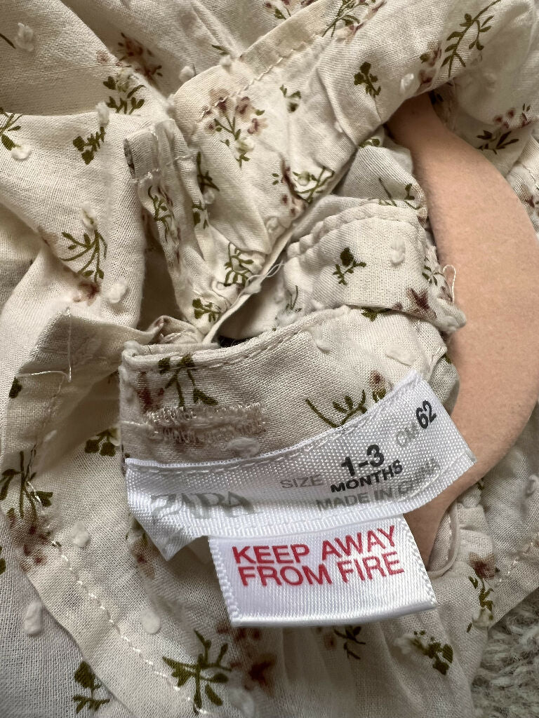 Floral baby top