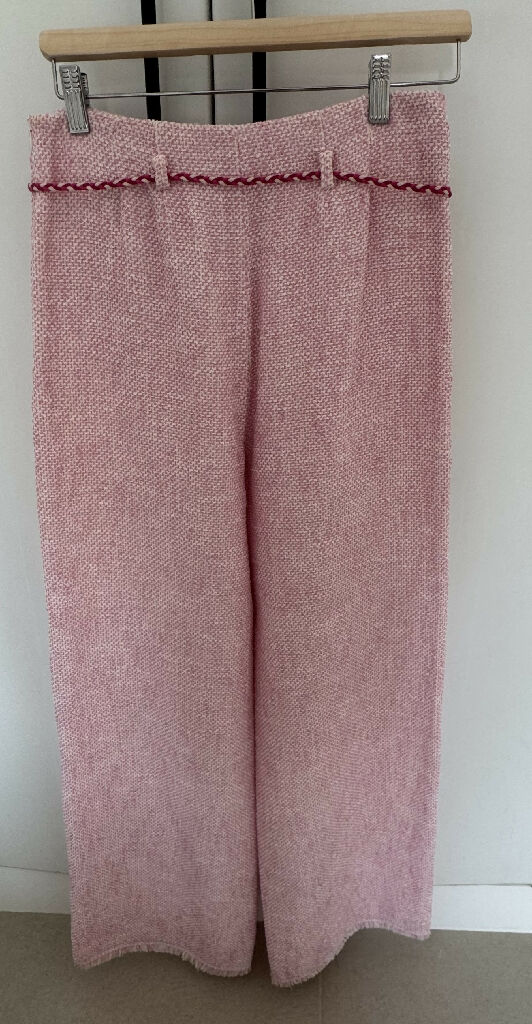 Wide-leg trousers pink