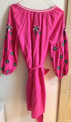 J Crew embroidered kaftan