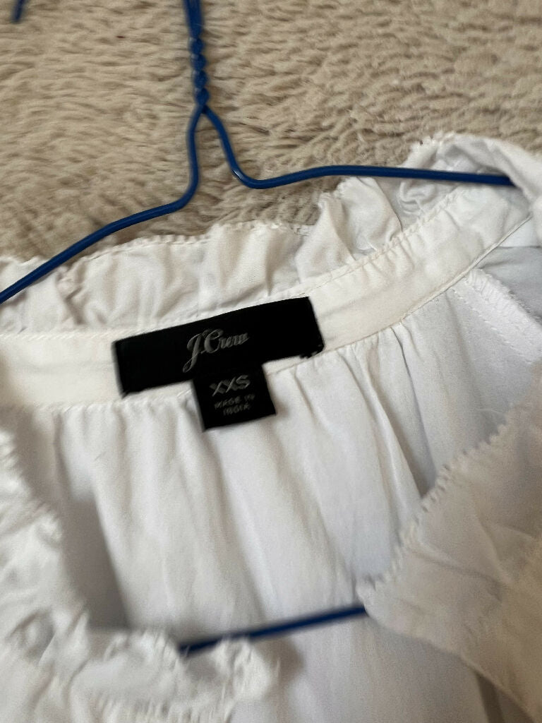 J Crew white dress