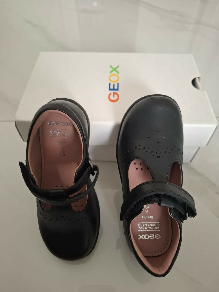 Geox Girls Black Shoes
