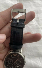 Armani Leather Watch