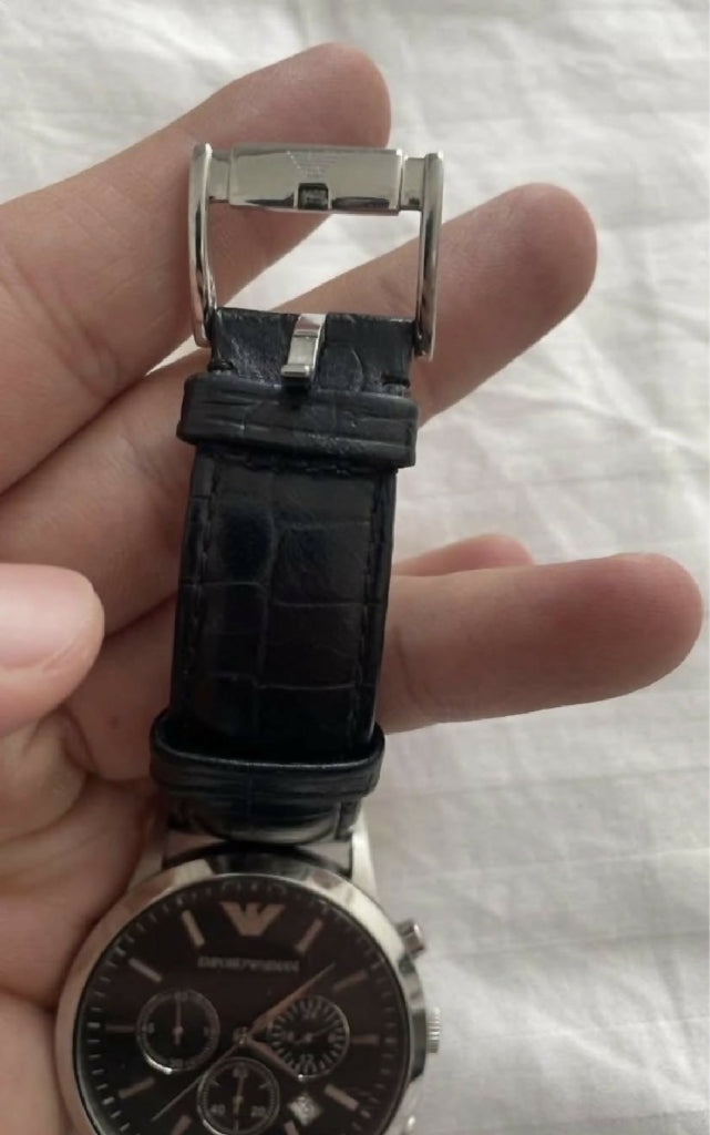 Armani Leather Watch