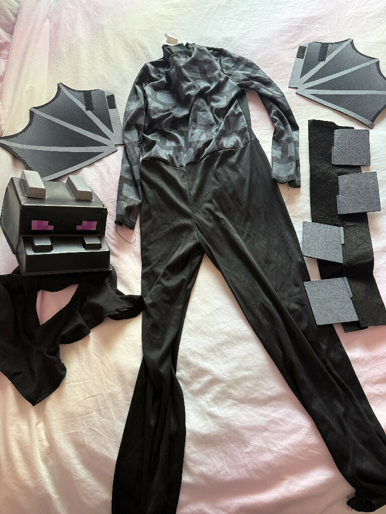 Minecraft Ender Dragon Costume 10-12