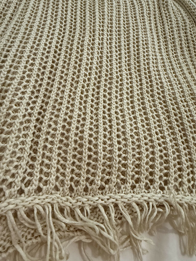 Crochet Knit Maxi Dress Cover Up