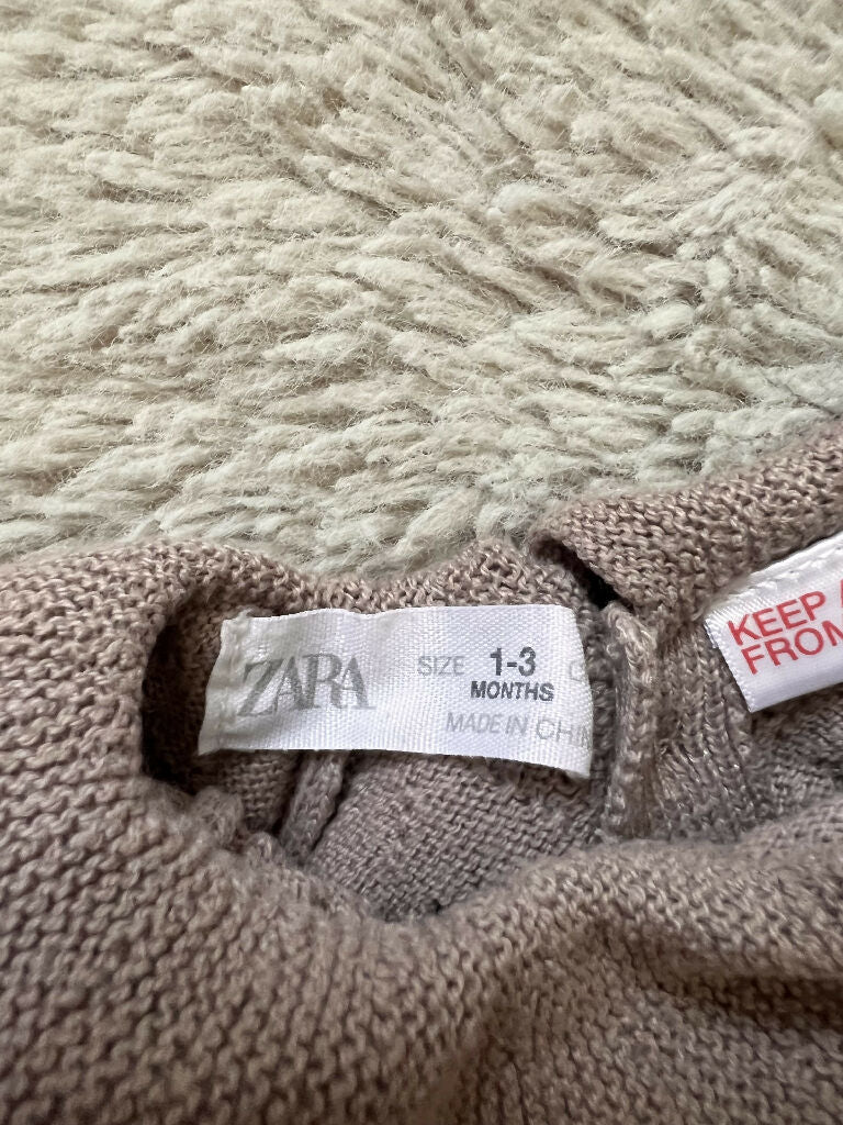Zara knit romper