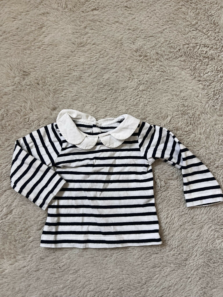 Jacadi striped baby top