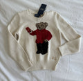 Polo Ralph Lauren Bear Sweater NWT kids size 7