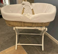 Jacadi Newborn Moses Basket Bassinet with stand