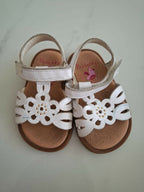 Pablosky white girls sandals